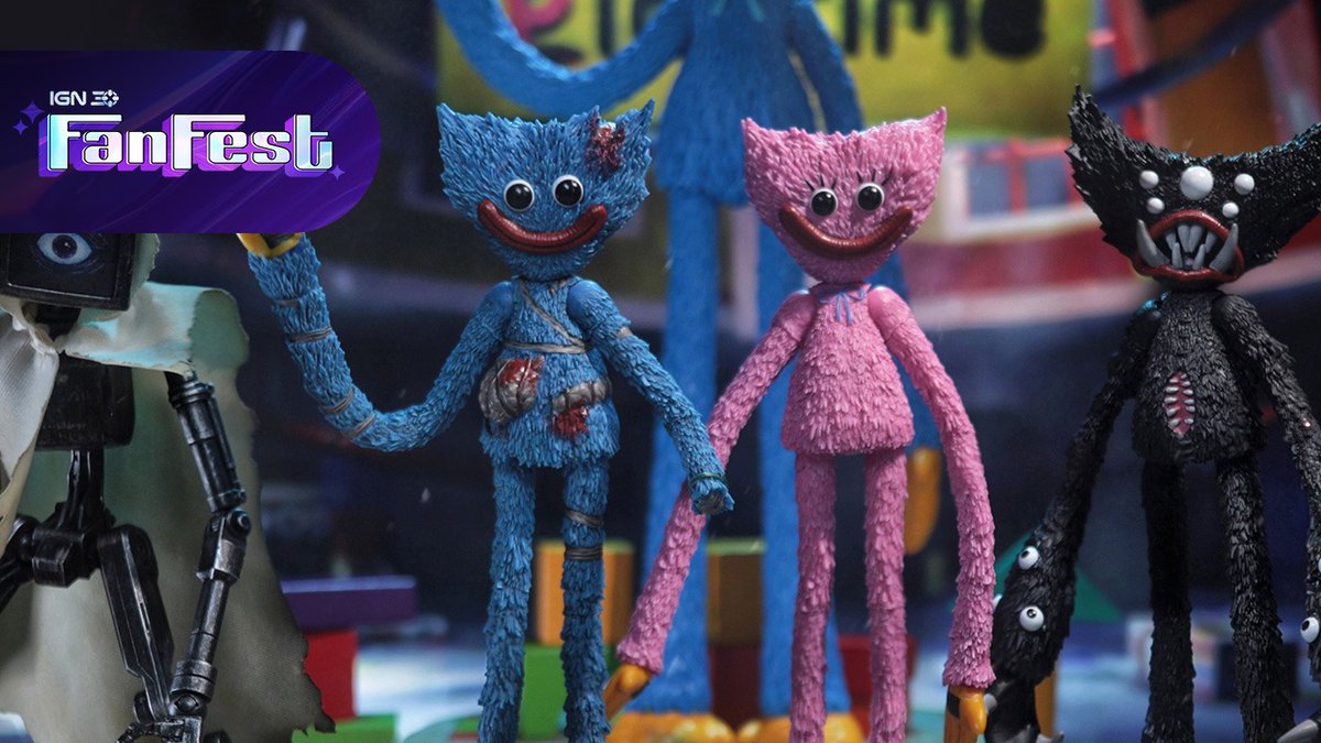 Poppy Playtime is getting a line of physical toys from McFarlane Toys this spring! #IGNFanFest