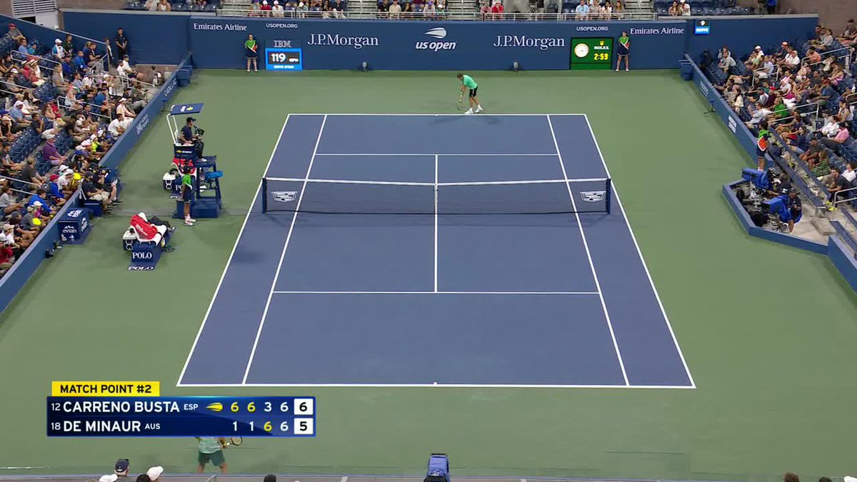 The points that put you on the edge of your seat! We've compiled the most thrilling points from the last 10 years of the US Open: