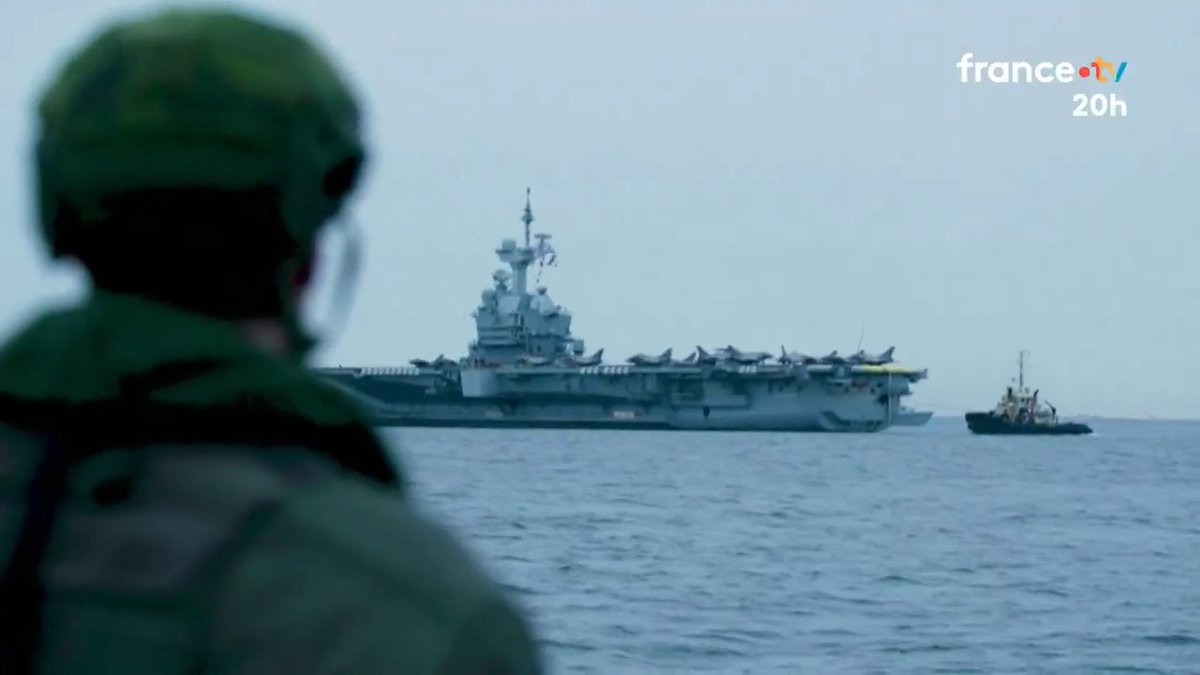 🔴🇸🇪 Le drone neutralisé par les forces suédoises à proximité du porte-avions Charles de Gaulle est "probablement russe" d'après le gouvernement suédois. #JT20h