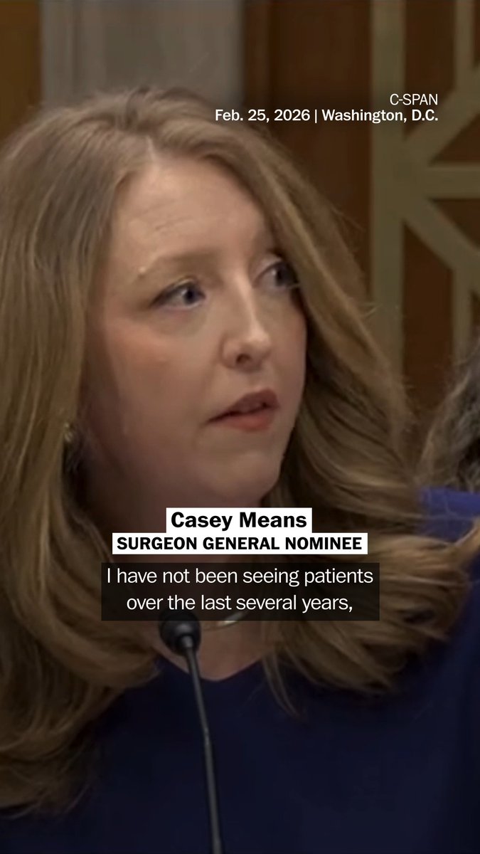 The Senate Health Committee grilled President Donald Trump’s surgeon general nominee Casey Means on whether she supports certain vaccines, her past business entanglements and her previous criticism of pesticides, as they weigh whether she should serve as the nation’s top doctor. Sen. Andy Kim (D-New Jersey) raised concerns about Means’s inactive medical license. Means pushed back on him by noting she has practiced medicine and sees her background as “a feature, it’s not a bug.”