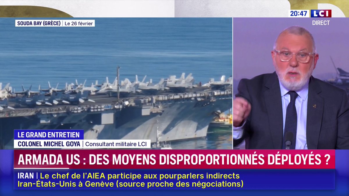 🔴🗣️ Le régime des mollahs "ne pourra tomber que par la force des Iraniens", pour le colonel Michel Goya 📺 "Face à Darius Rochebin" sur LCI