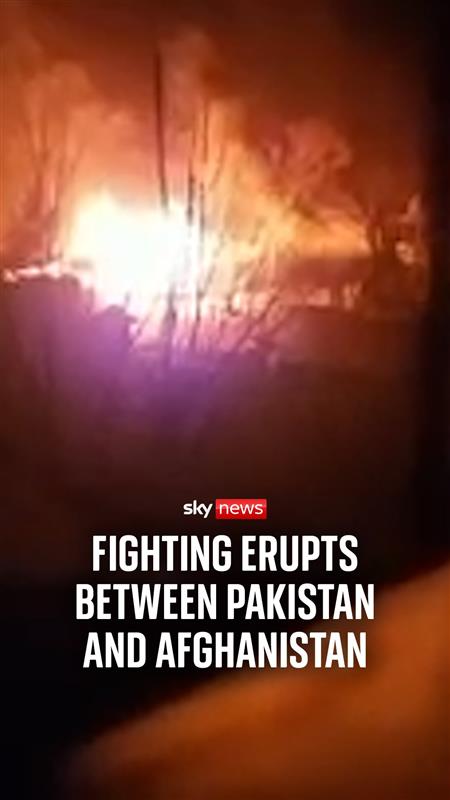 Pictures released by the Taliban show its forces launching military strikes against Pakistani military posts. The Taliban says this was in retaliation to strikes by Islamabad in recent days. Yalda Hakim reports ⬇️ Latest world news 🔗