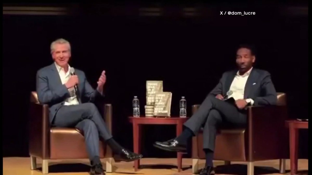 "I don't understand how any black person is continuing to vote Democrat, when this is how they try to relate to us.' Xaviaer DuRousseau gives his take on Gavin Newsom telling a black audience he's 'like them' because he's not smart. 📺 Piers Morgan