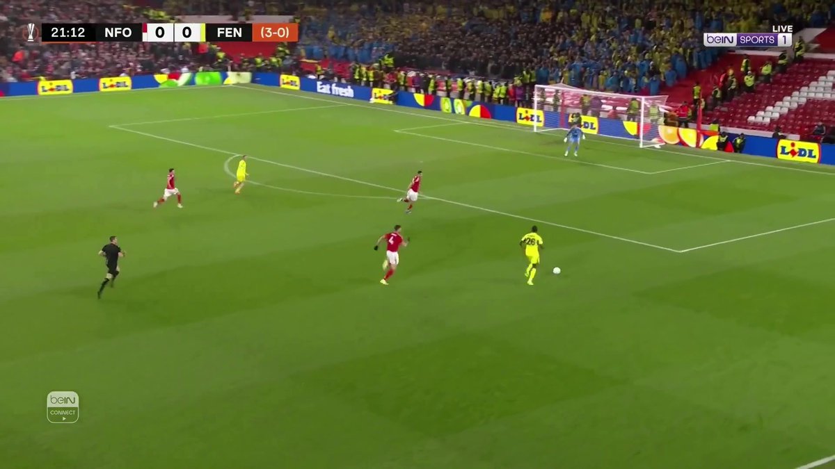 فنربهتشه يفتتح التسجيل عن طريق أكتوركوغلو ⚽️ #الدوري_الأوروبي