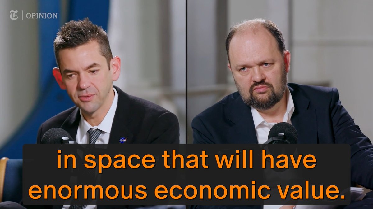 The solution to the biggest problem on the planet and we're gonna be first to do it. It's great to see a forward thinking version of NASA, America will once again lead in all things space.