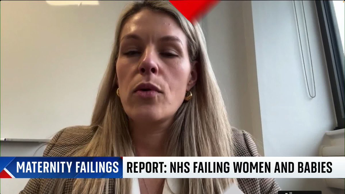 Deputy Chief Midwife at The Royal College of Midwives, Hannah Leonard, says, "Now is the time for the government to act on findings in new report into maternity failings" 📺 Sky 501, Virgin 602, Freeview 233 and YouTube