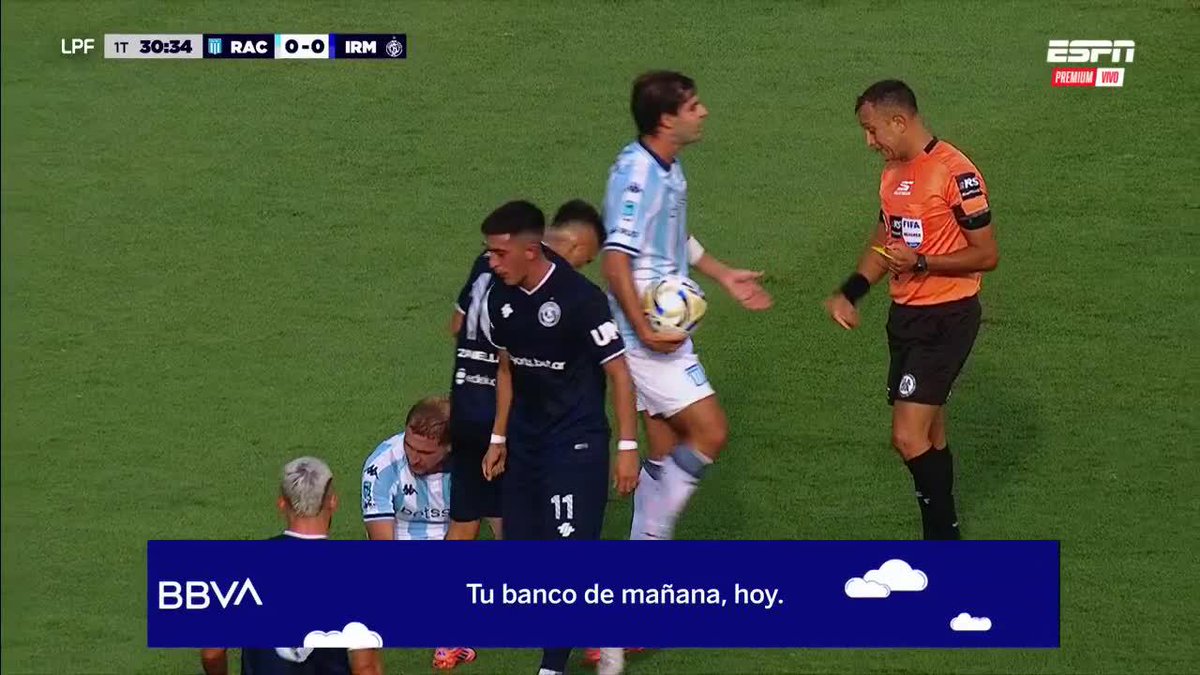 ⚠️⛔️ EXPULSADO MATKO MILJEVIC EN RACING, Y SE VA LLORANDO AL VESTUARIO.