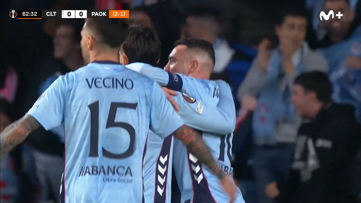 LO QUE JUEGA EL Celta. 🚀 Sergio Carreira. 🪄 Borja Iglesias. 🔪 Williot Swedberg. #UEL #LaCasaDelFútbol