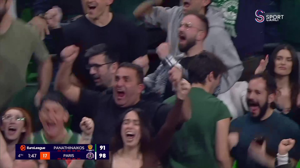 Nigel Hayes-Davis'ten bir üçlük daha! Panathinaikos farkı 4 sayıya indiriyor 👀