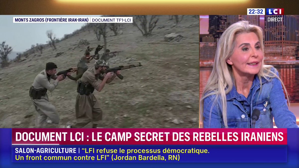 ๐ดIran : des drones kamikazes amรฉricains prรชts ร frapper (Bloomberg) โฌ๏ธLiseron Boudoul a rencontrรฉ des unitรฉs de rรฉsistance : ces Iraniens "sont prรชts, ils attendent le feu vert" ๐บExtrait du document exclusif TF1Info qu'elle signe avec Philippe de Poulpiquet dans 22H Darius Rochebin