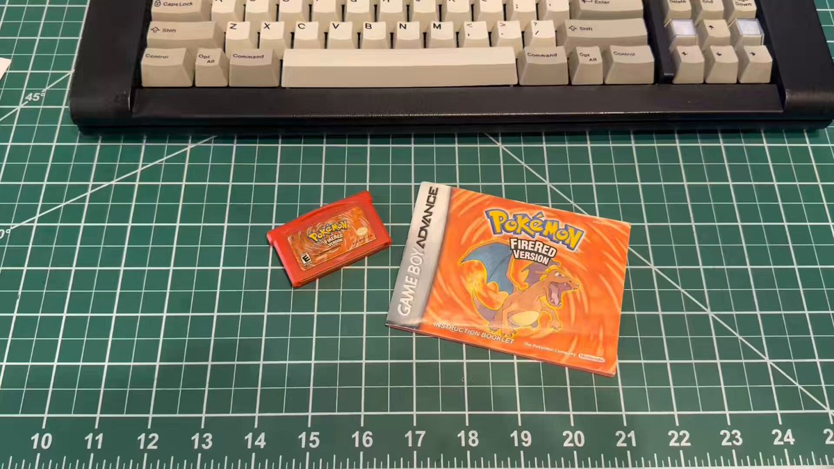 The manual for Pokémon Fire Red is 70 pages long. Remember that