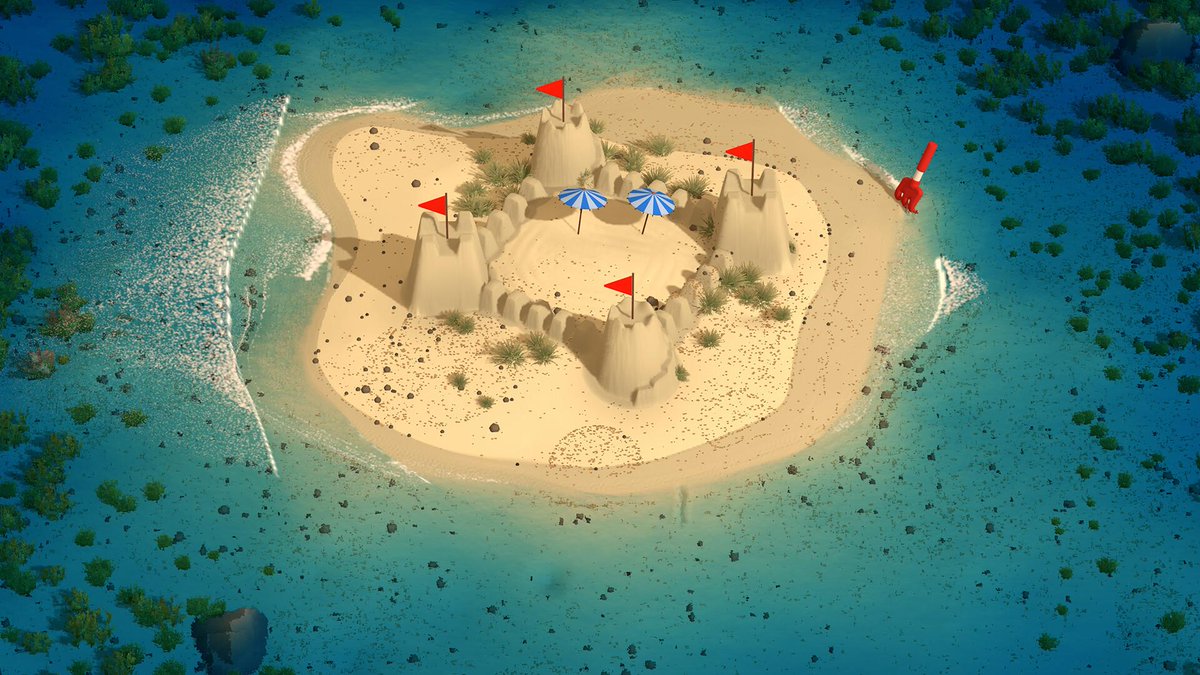 波と崩れる砂の城がリアルすぎる 波に負けない砂の城を作る 海のチルゲー『Sandcastle』発表