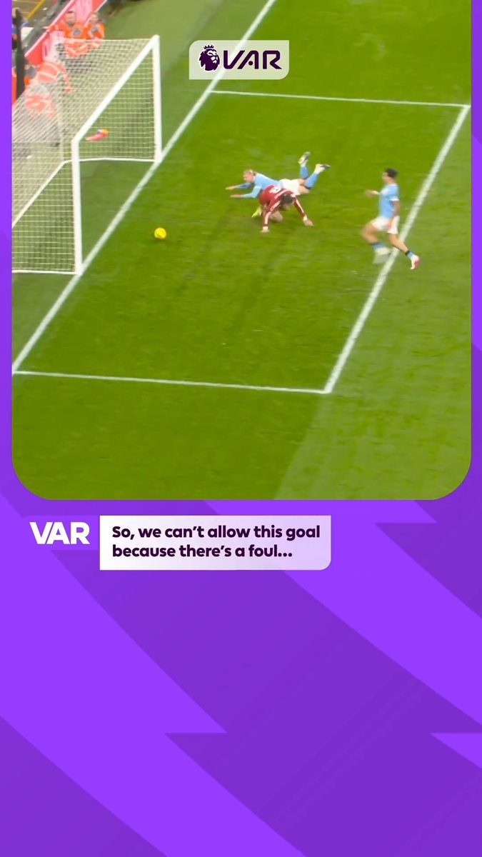 Listen as VAR navigates the bizarre moment when Man City thought they had an empty-netter against Liverpool. 🔊