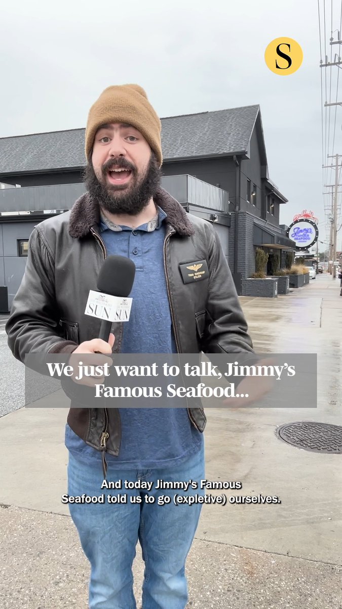 Jimmy's Famous Seafood is back at it on social media, and this time, they're after us. In response to a reader commentary on The Baltimore Sun, Jimmy’s Famous Seafood used the phrase that went viral after the U.S. men's hockey team's gold medal win. "Go f*** yourself." the local seafood restaurant replied. Jimmy's Famous Seafood, we just want to talk. 🎥: Caleb Townsend, The Baltimore Sun