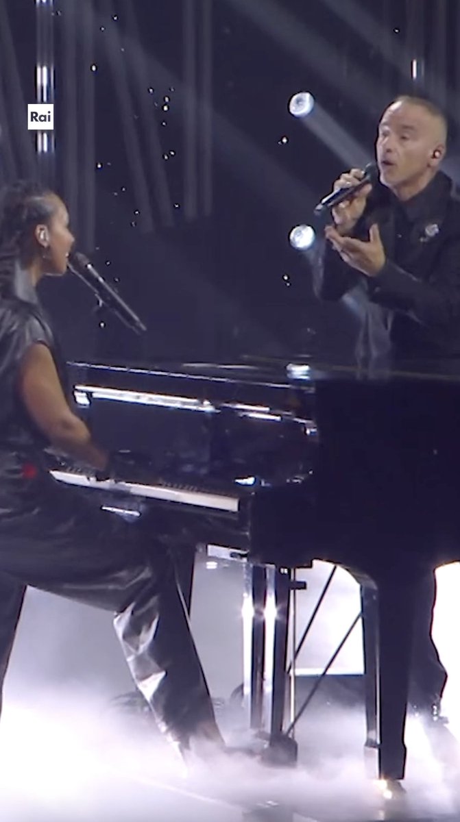 Siete la nostra aurora ✨ Eros Ramazzotti e Alicia Keys a #Sanremo2026 Le esibizioni integrali, lo show dell’Ariston e gli extra sono su RaiPlay: