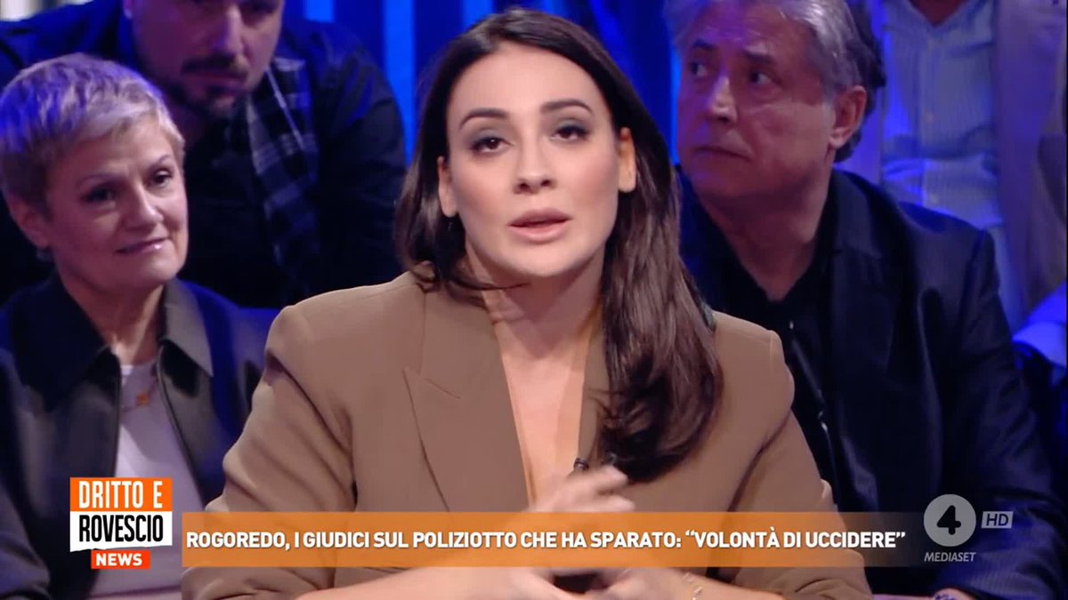 "Io credo nelle forze dell'ordine" Francesca Manzini a #drittoerovescio