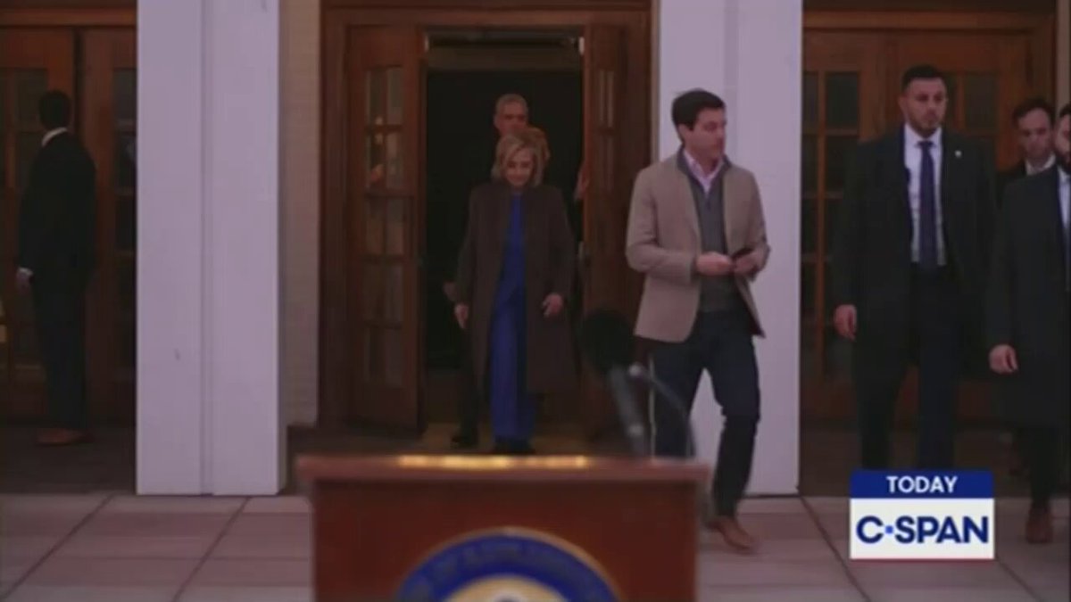 Clinton: We agreed upon rules based on the fact that it was going to be a closed hearing at their command, and one of the members violated that rule, which was very upsetting, because it suggested that they might violate other of our agreements.