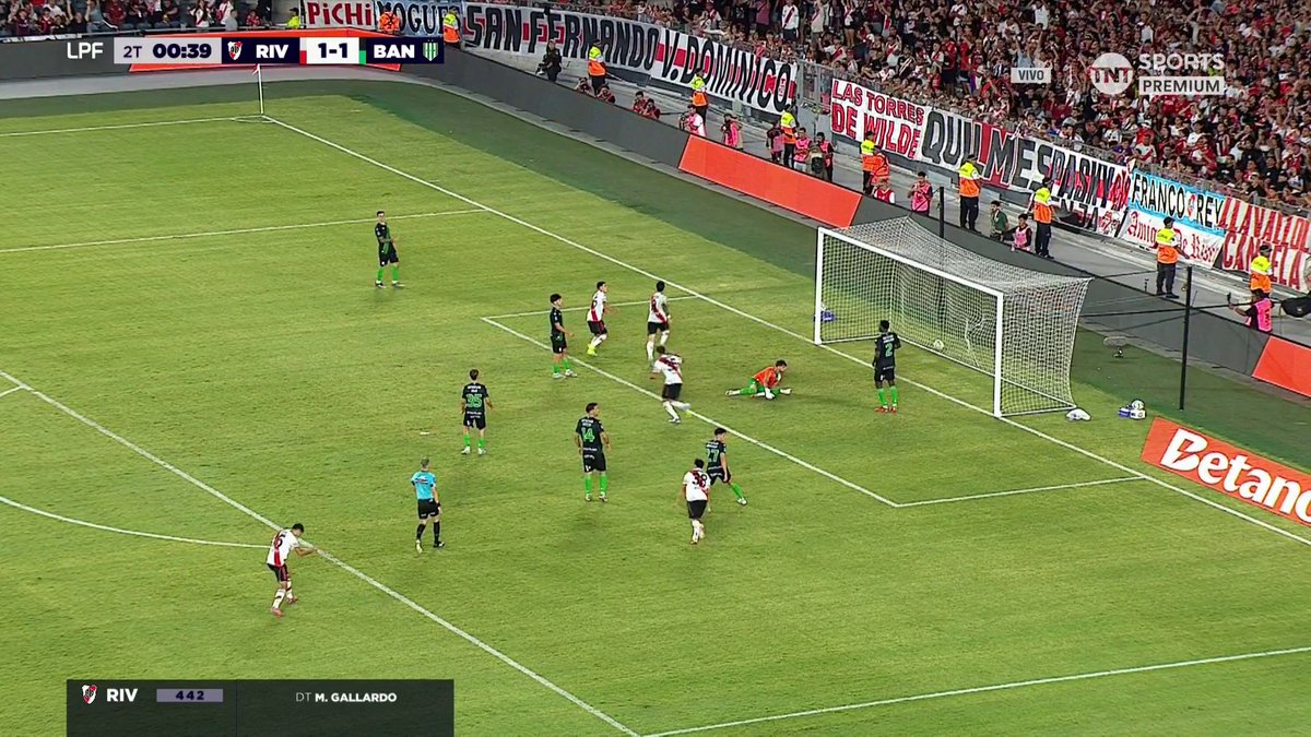 🔥🇦🇷 LA ARMARON FREITAS Y SUBIABRE, LO DEFINIÓ DRIUSSI, RIVER GANA 2-1 A BANFIELD.