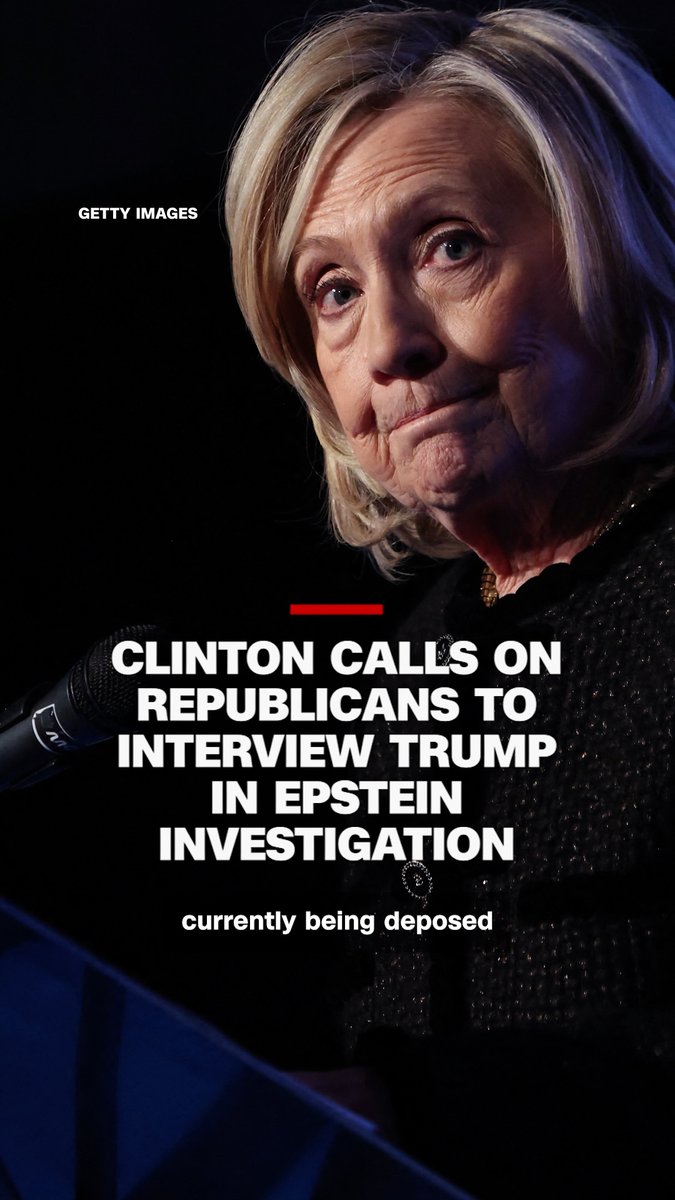 Hillary Clinton is testifying behind closed doors in a congressional investigation into convicted sex offender Jeffrey Epstein. Hillary Clinton said in her opening statement that she has no information regarding the criminal activities of Jeffrey Epstein and his co-conspirator Ghislaine Maxwell. Read more: