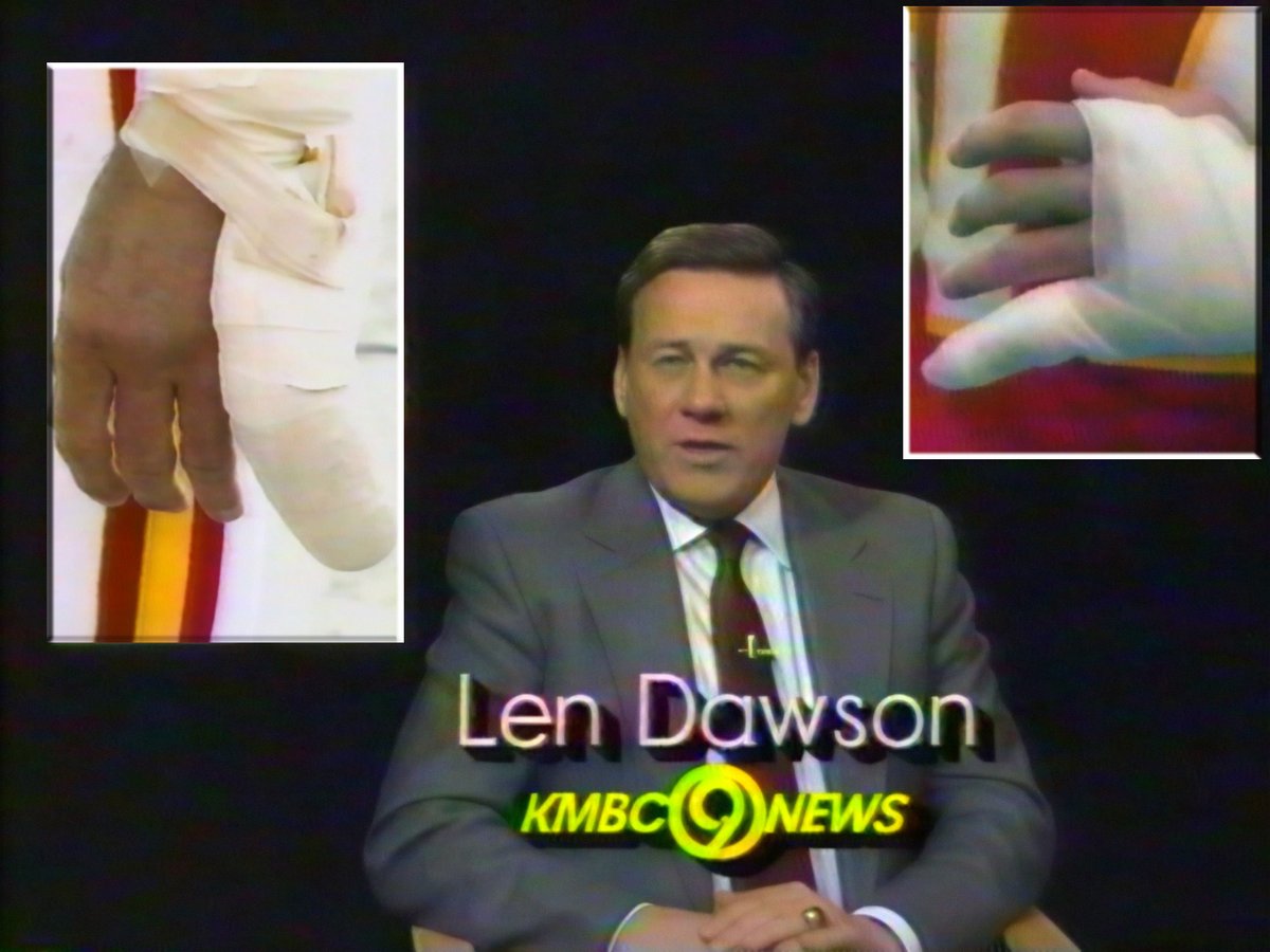 1990: Len Dawson and @KMBC recap a remarkable effort from Steve DeBerg, who overcame a broken pinky to lead the Chiefs into the playoffs with a win over the Chargers.
