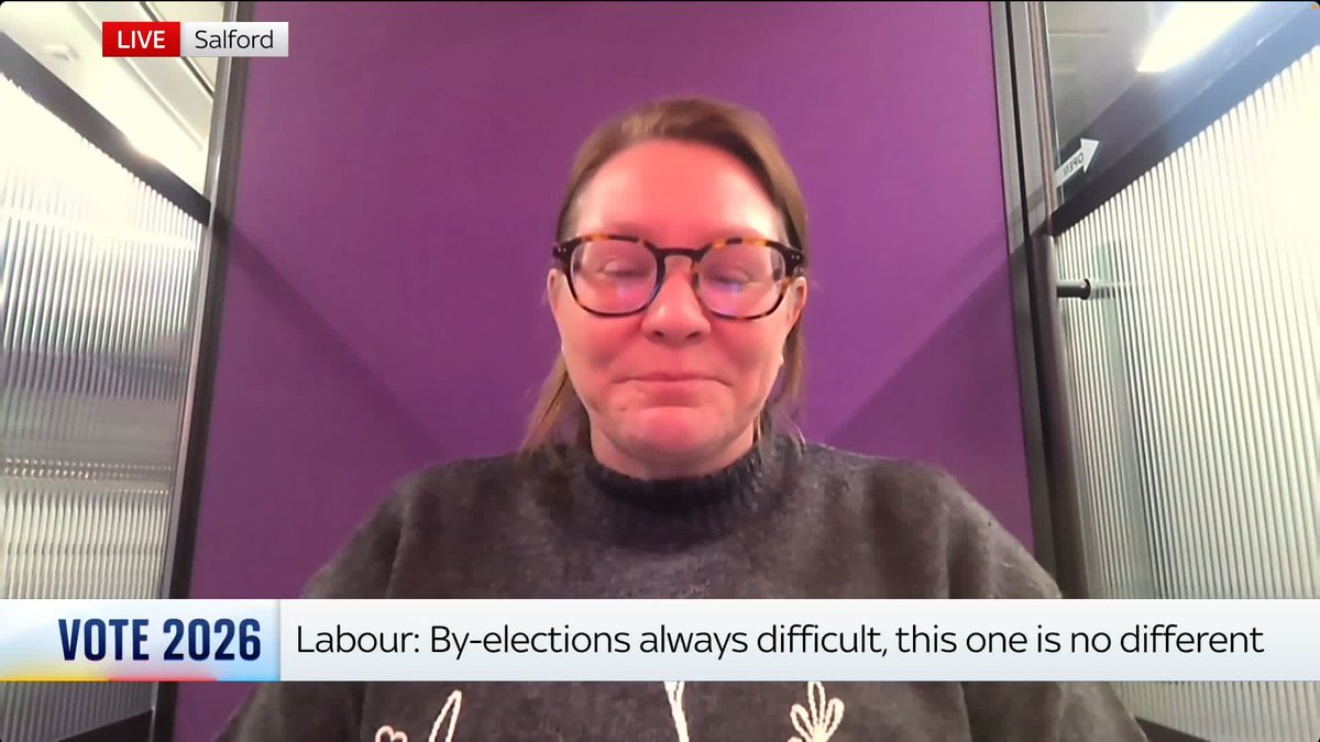 "It's really concerning to hear." Labour Party chair Anna Turley says she hopes authorities will be looking into reports of family voting in the Gorton and Denton by-election. 📺 Sky 501, Virgin 602, Freeview 233 and YouTube