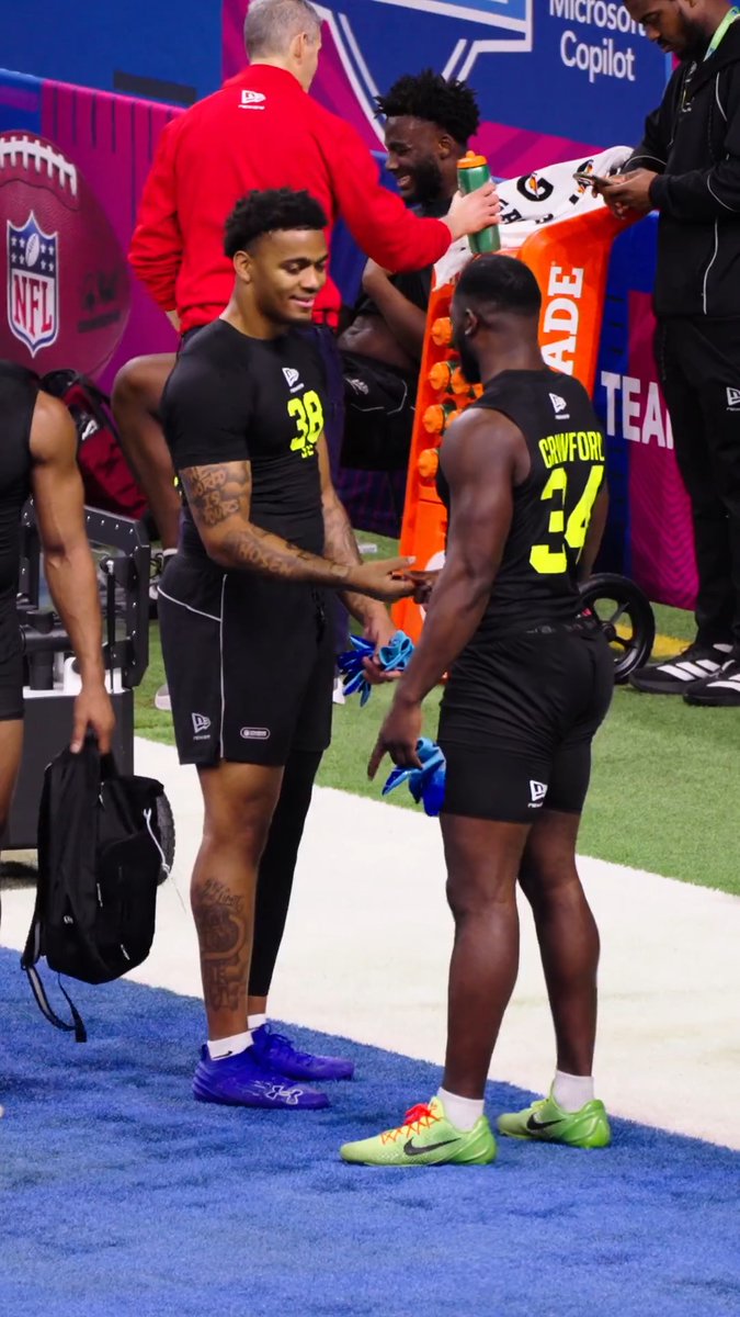 Built together. Showed out together. 🦅 keldric faulk 🤝 Keyron Crawford