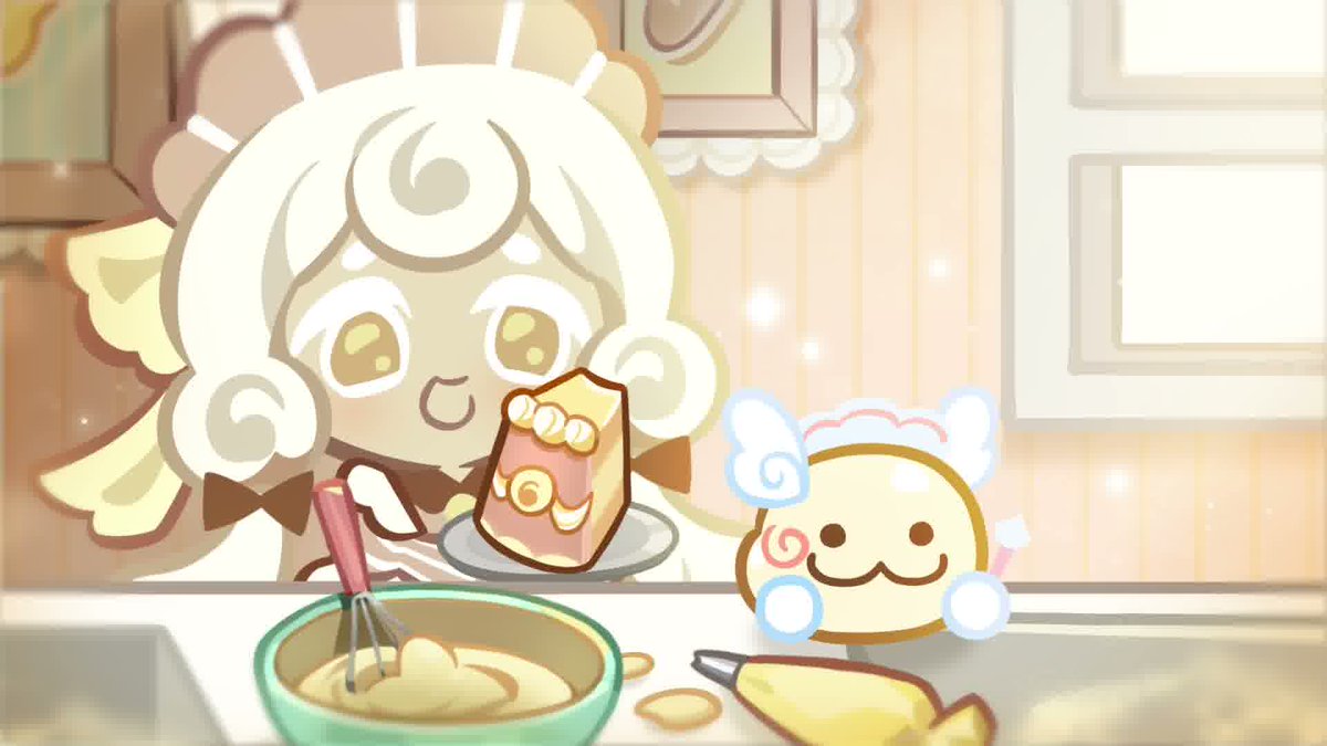 I want to make desserts that will make everyone happy! 🎂 Angel Chiffon Cookie is here to bring cheer with her delicious chiffon cakes filled with love and happiness. 🪽🍰 Log into the game and meet her now! #CookieRun #OvenBreak #update