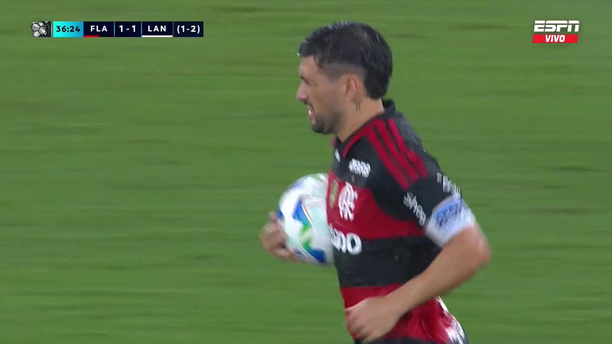 🔥🇧🇷🇺🇾 DE ARRASCAETA DE PENAL Y FLAMENGO DESCUENTA EN LA SERIE ANTE LANÚS.