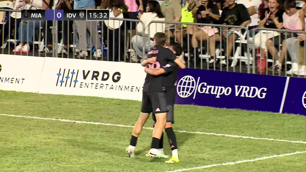 ¡GOLAZO DE INTER MIAMI! Asistencia de Lucho Suárez y gran definición de Morales para marcar el 1-0 ante Independiente Del Valle. 📺 #DisneyPlus Plan Premium
