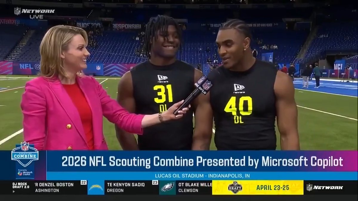 Texas Tech takeover on Day 1 in Indy 📺 #NFLCombine on @NFLNetwork