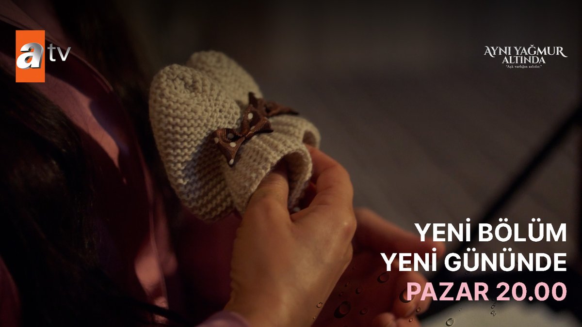 “Kül olur kalbindeki zamanla…” 🎶 4. Bölüm Ön İzleme #AynıYağmurAltında yeni gününde yeni bölümüyle Pazar 20.00’de atv’de. atv