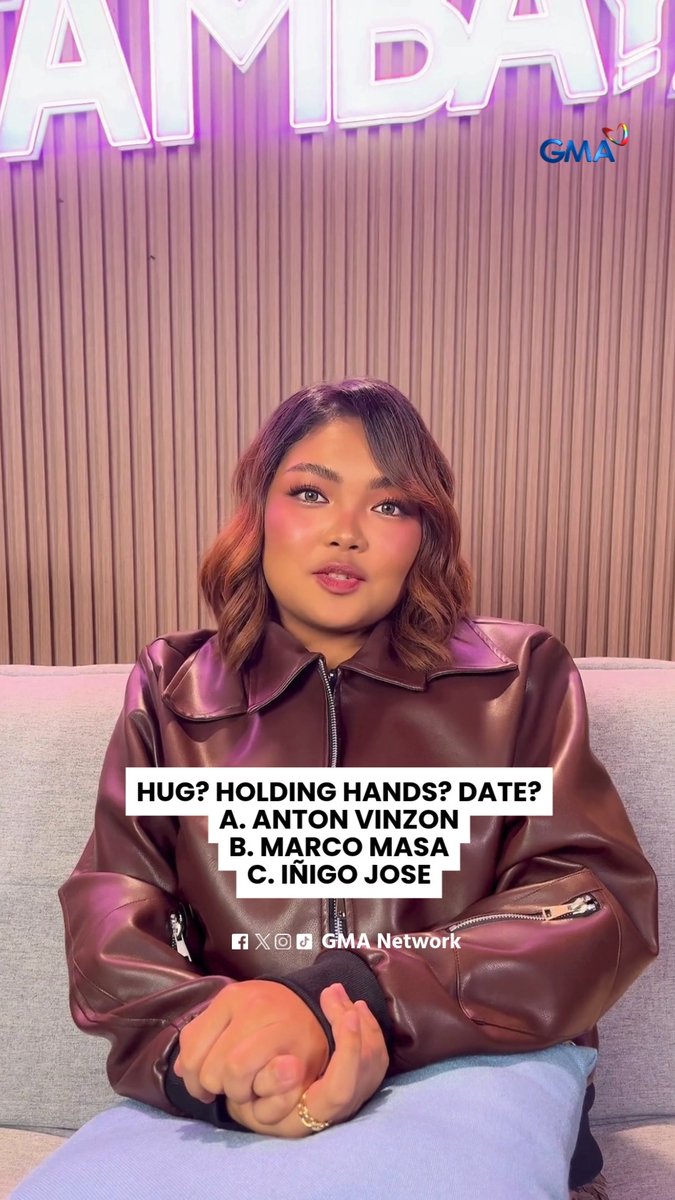 Love language: physical attack 🥰 #KapusoQuickQuestion #GMAPBBCollab #AntonVinzon #MarcoMasa #InigoJose #CarmelleCollado