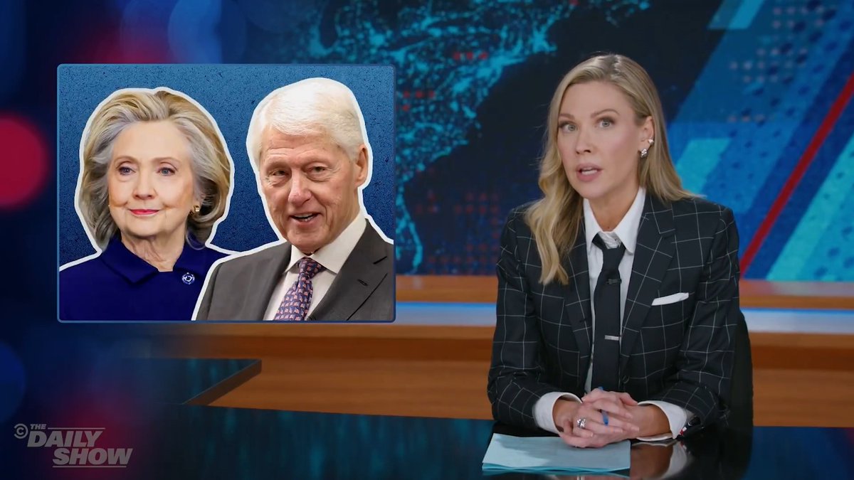 Desi Lydic on Hillary's Epstein deposition: "It's staggering to think about how much money lawyers have been paid because of Bill's penis."