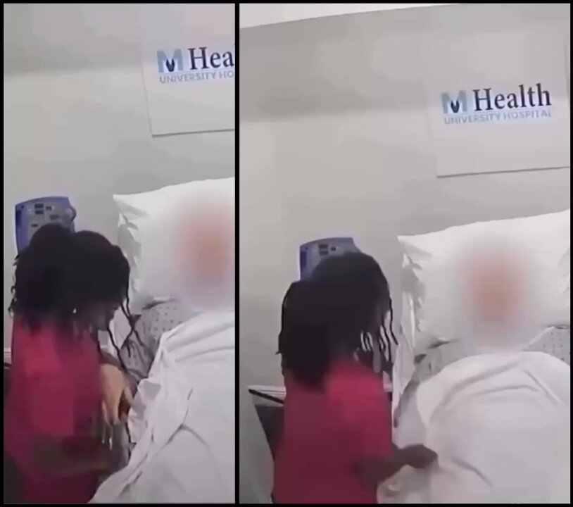 Nurse caught on camera removing a Rolex and taking cash from a dying patient in a hospital room