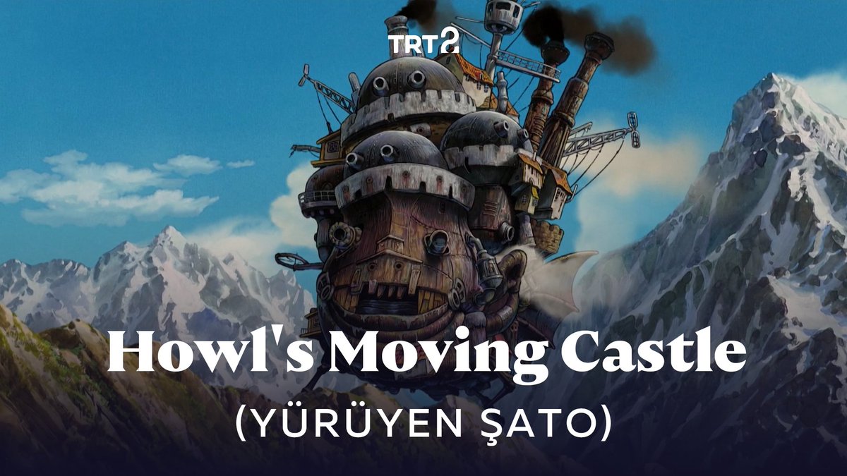 Hayao Miyazaki’den En İyi Animasyon Film Oscar Ödülü kazanmış bir macera. Oscar ödüllü yapım “Howl’s Moving Castle” (Yürüyen Şato), bu akşam 21.30’da TRT 2’de. #TRT2Filmleri