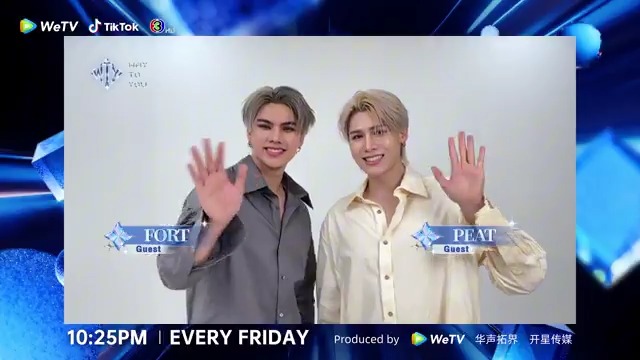 การตามหาคู่หูที่ “เข้าขา” กันจริง ๆ ไม่ใช่เรื่องง่าย 💫 มาร่วมส่งกำลังใจให้ผู้เข้าแข่งขันไปพร้อมกับ FortFTS (福福) #เวียร์ และ peatwasu #เคลวิน ที่ #WAYTOYOU 📍เริ่มตอนแรกคืนนี้ เวลา 22:25 น. (GMT+7) ที่ WeTV เท่านั้น 🔗 #WAYTOYOU #RealityShow #FortFTS #Peatwasu #fortpeat #WeTV #WeTVth #WeTVReality