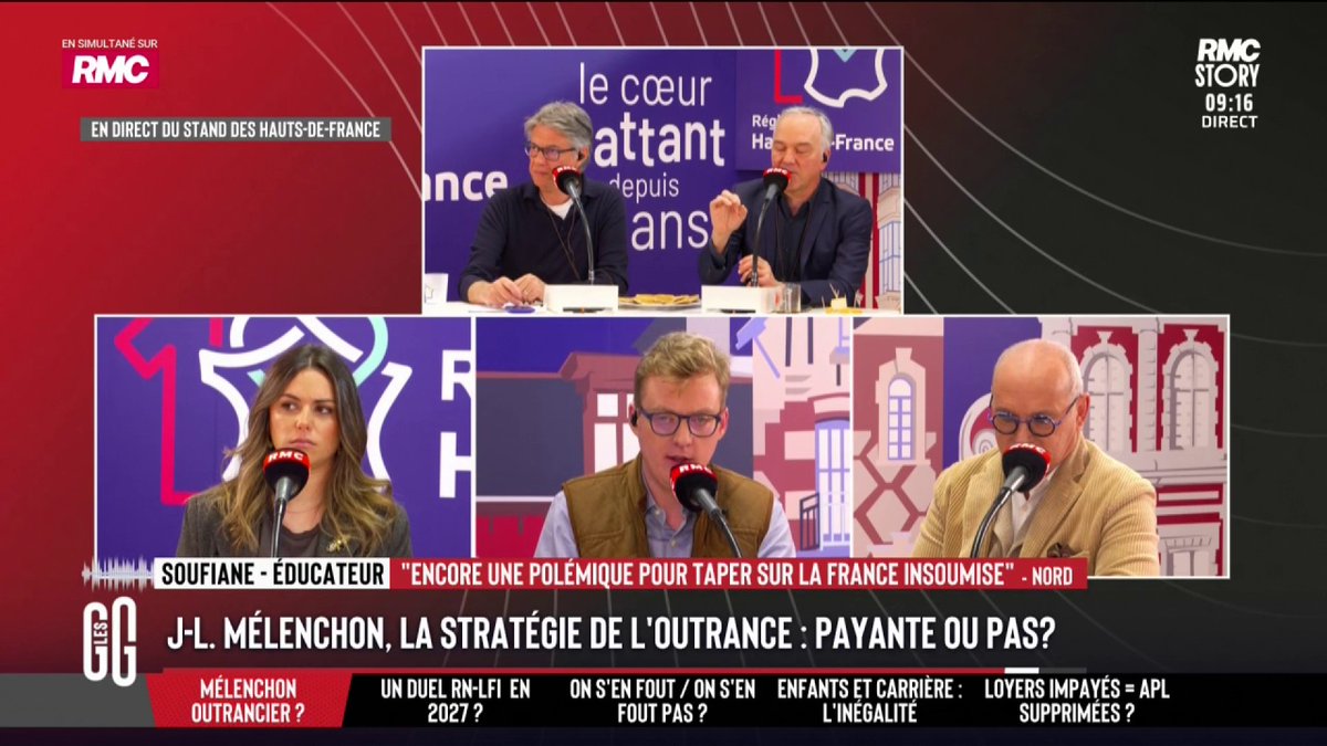 📞 Soufiane au 3216 : "J'y vois une énième polémique sur Jean-Luc Mélenchon. Ça serait bien d'écouter la conférence. Une polémique qui représente 14 secondes sur une heure et demie de conférence" #GGRMC