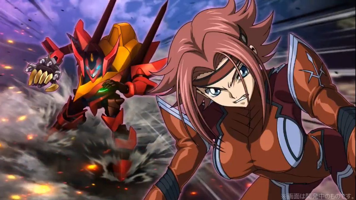 【飛燕連撃・天衝 戦闘演出紹介】 2月28日開始の『4ステップアップガシャ-束ねた紅蓮、意志を穿つ-』に、『紅蓮聖天八極式』(紅月カレン)の『【SSR】飛燕連撃・天衝』が登場!! 戦闘演出を公開します!!! #スパロボ #スパロボDD