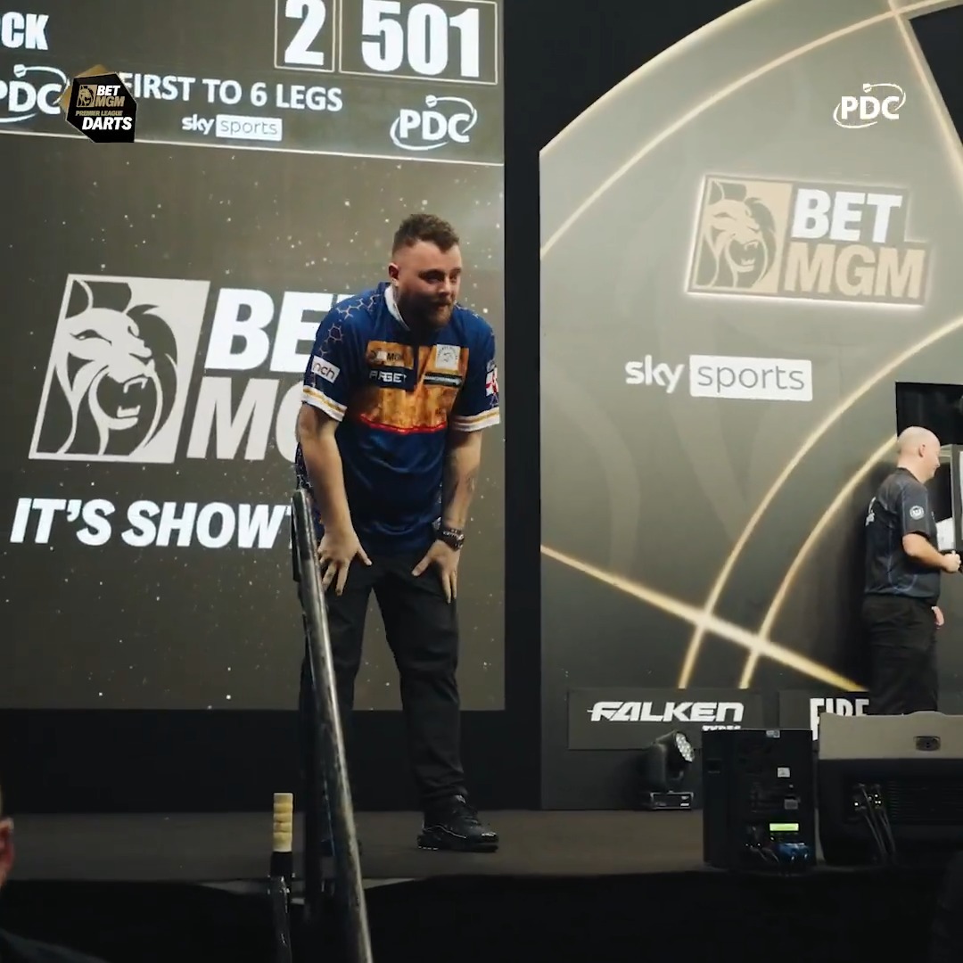 Still reliving it. #PLDarts | Josh Rock
