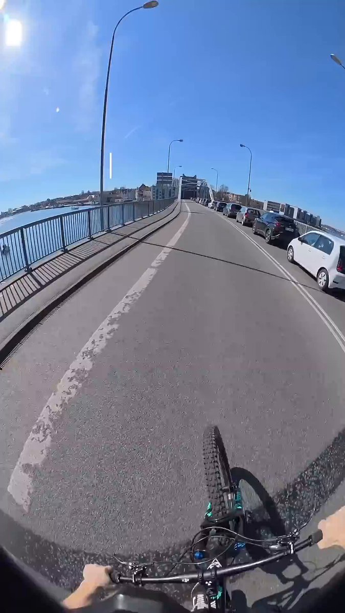 Biker could of died on this bridge… but after 10 days this happened…