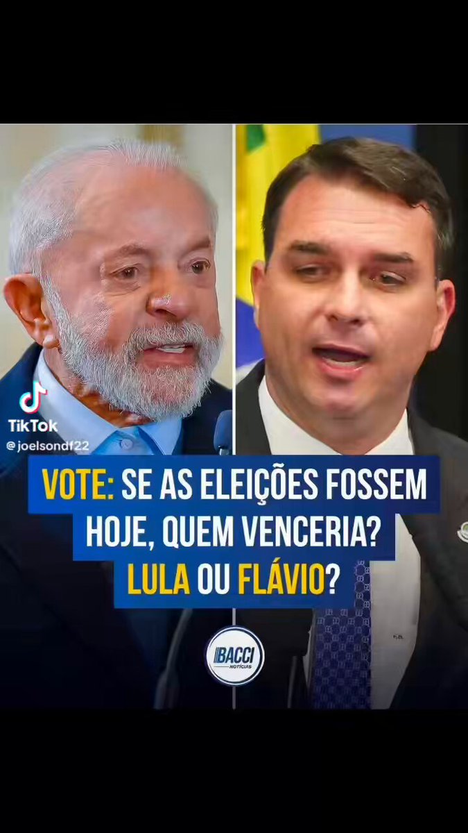 🇧🇷 Meu voto é Flávio Bolsonaro, e o seu?