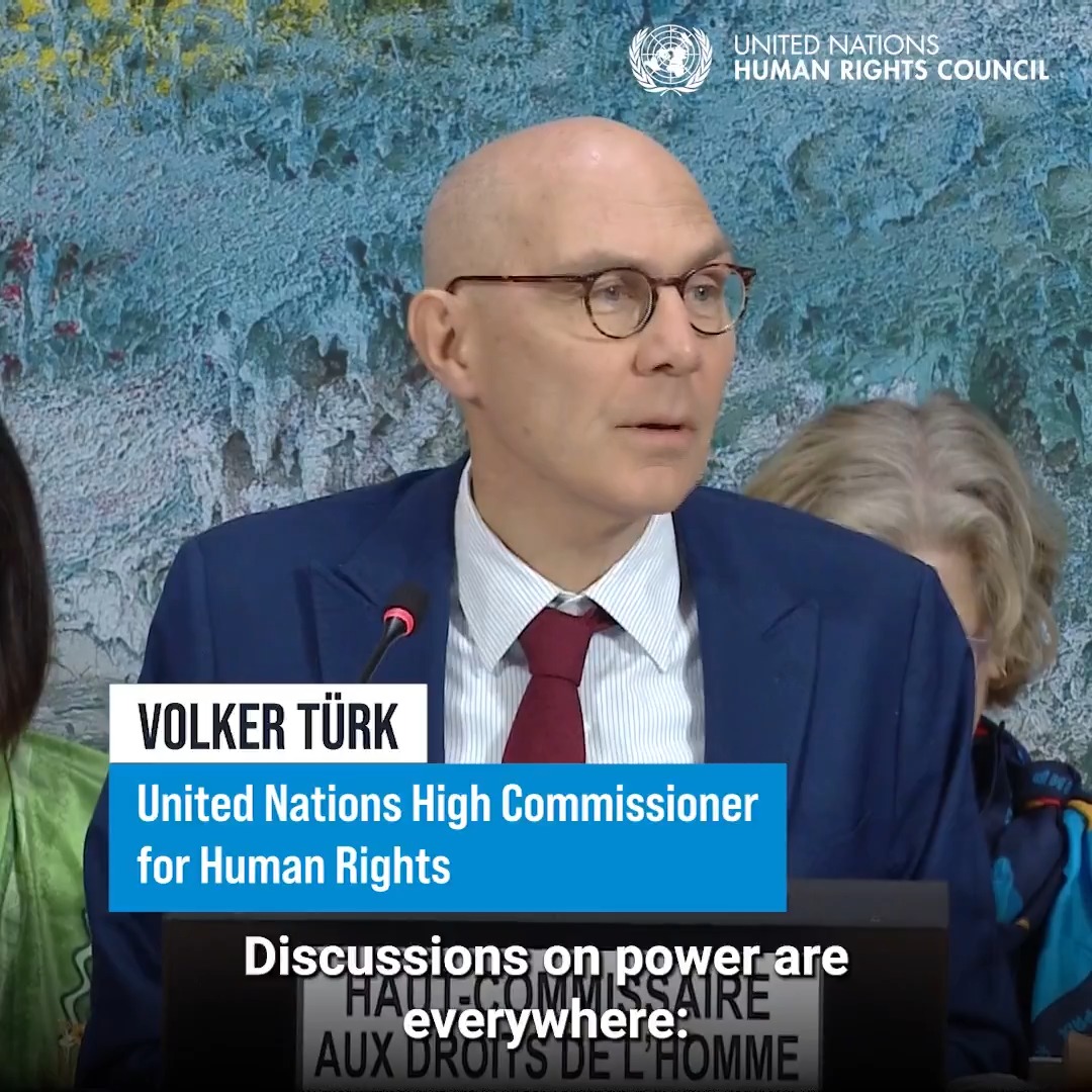 "People desperately want their human rights." said UN Human Rights chief Volker Türk in his global update to the United Nations Human Rights Council. "Human rights are more popular than populism," he told #HRC61. Read the full global update ➔