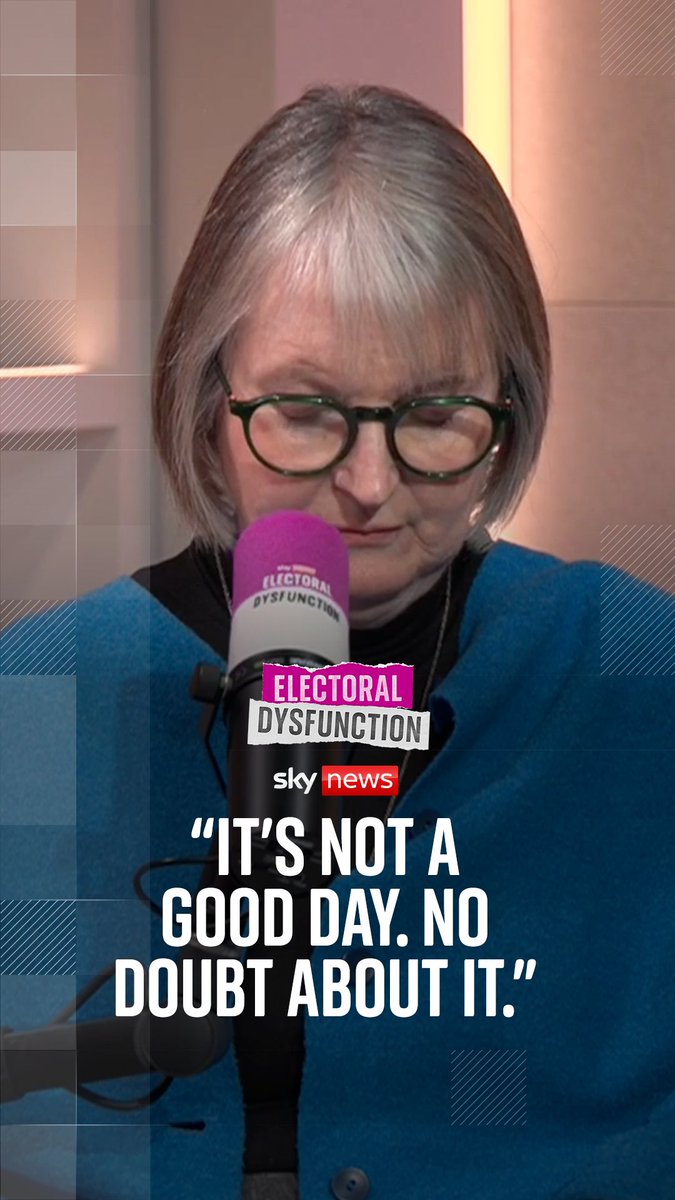 On this morning's episode of #ElectoralDysfunction, former deputy leader of the Labour Party Harriet Harman tells @bethrigbysky the by-election result is a "disappointing and bruising" loss. 🎧Listen to the full podcast here: