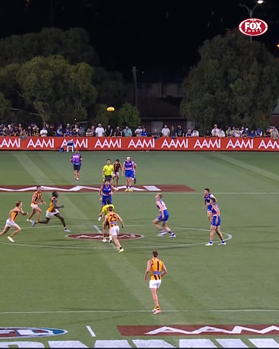 Is Jai Newcombe in hot water after this tackle on Ed Richards? 🤔 #AFLDogsHawks