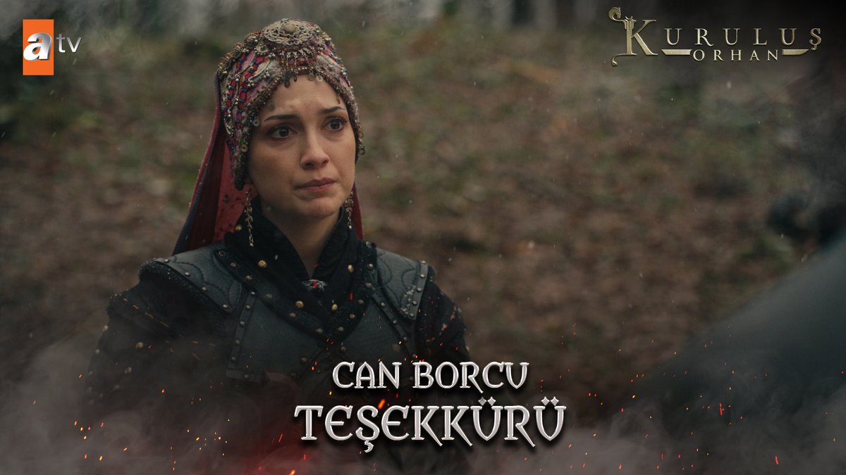 Fatma Hatun'un Flavius'a can borcu teşekkürü... #KuruluşOrhan atv