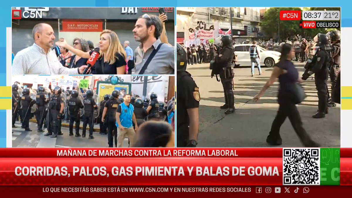 💬"Si creen que con esto van a parar, no van a parar, porque el programa económico de Milei es un verdadero industricidio y este es un país que se organiza. Esto se va a multiplicar", Myriam Bregman. 📲Seguí el vivo: