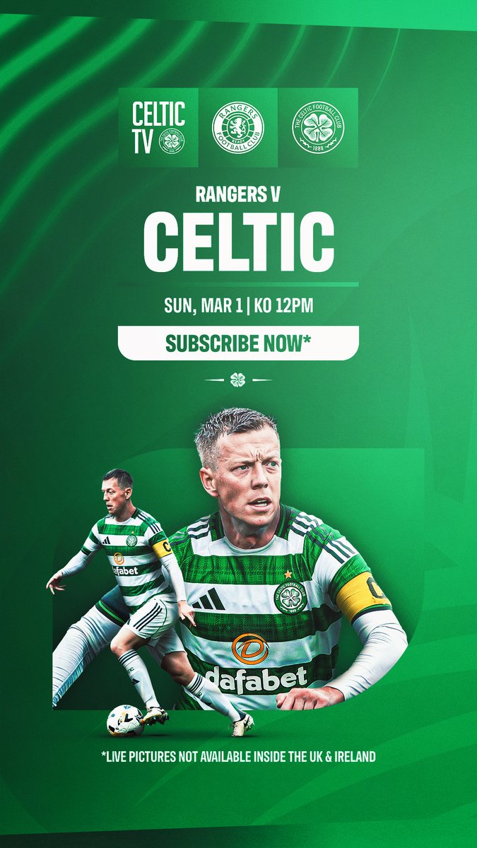 Ibrox memories ⏪ The Celts head to Govan on Sunday for a crunch Glasgow derby, and you can be part of it all with #CelticTV 💻 Live video is not available in the UK and Ireland. Subscribe now ⤵️ #RANCEL | Celtic Football Club🍀