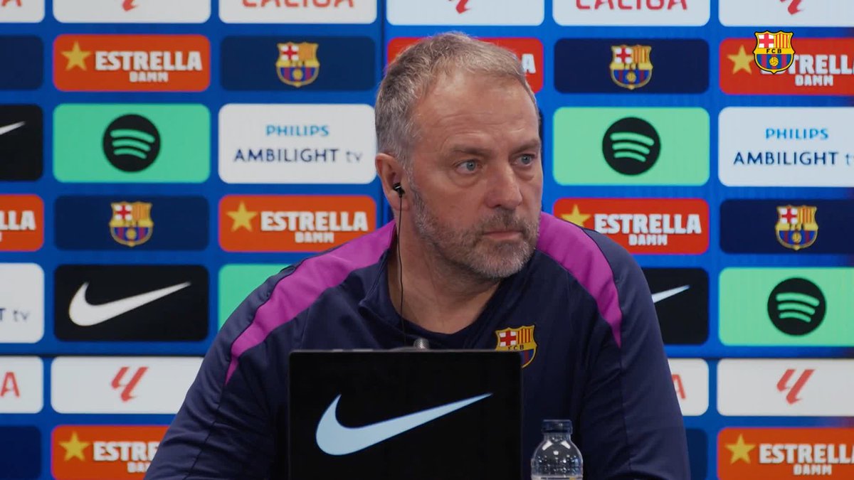 🗣️ Hansi Flick on #BarçaVillarreal