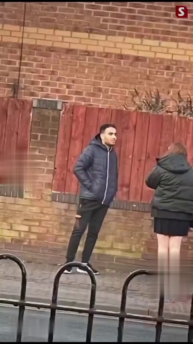 Migrant follows British school girl home. As more arrive it’s inevitable things will only get worse. 15-year-old girl who was followed home from school by a migrant, as she tells him to leave her alone and warns he could go to jail. No child should have to do that on the way home from school, and no parent should be forced to accept it as normal. This is what happens when border control is treated as optional and enforcement is weak - it puts British girls at risk.