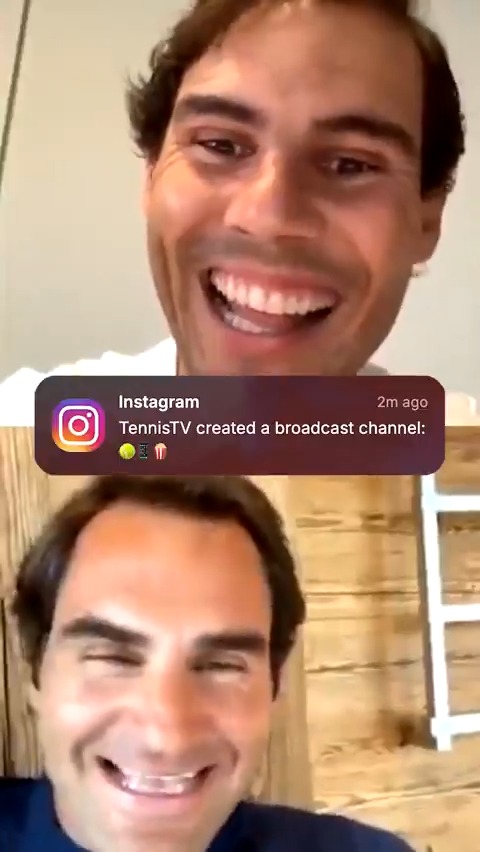 "This is gonna be on Tennis TV bro!" 🤣 Join our NEW Instagram broadcast channel for behind the scenes access, match highlights and more! 📲